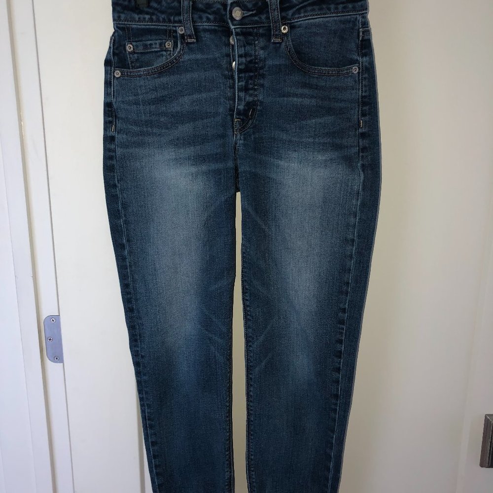 American Eagle Outfitters High Rise Jeans - Dark Blue